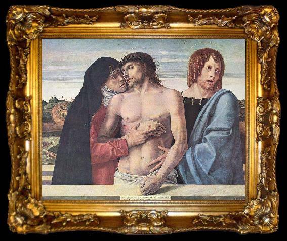 framed  Giovanni Bellini Pieta, ta009-2